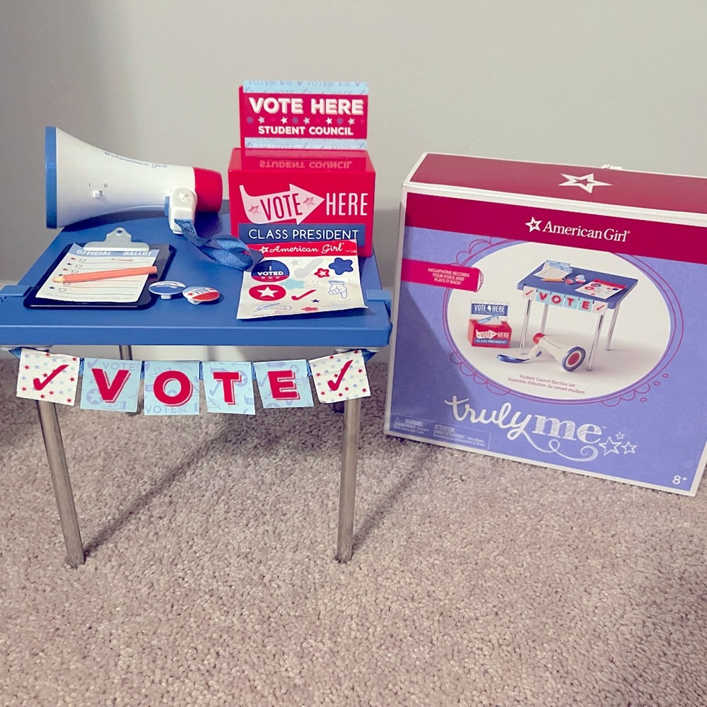 American Girl Student Council Election Set